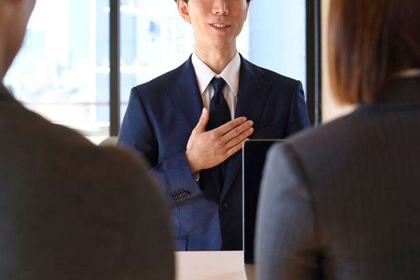 富士通　本選考の面接の答え方